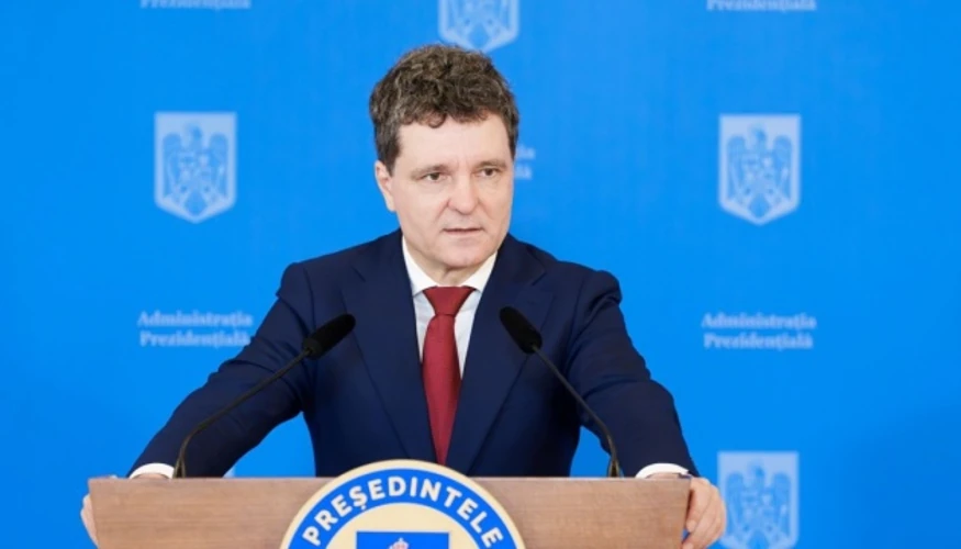 Повідомлення Нікушора Дана про інцидент із танкером, опубліковане в соцмережі X (фото: x.com/NicusorDanRO)