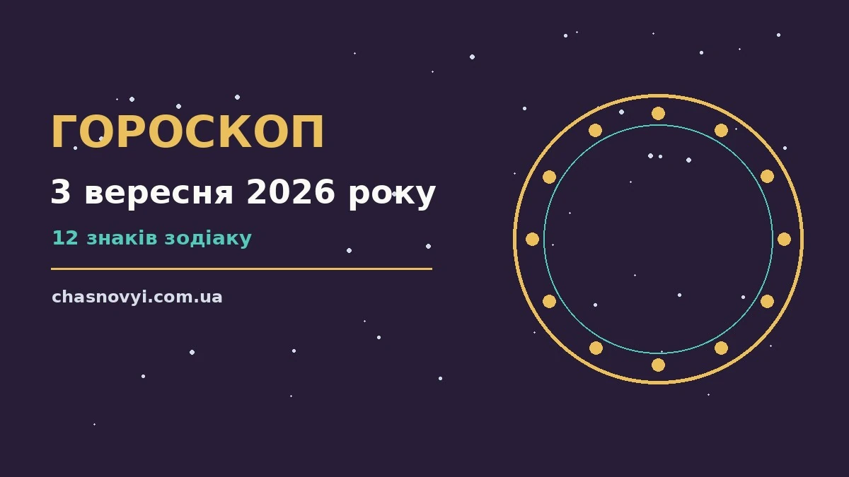 Зоряний гороскоп на 3 вересня 2026 року: символічне зображення нічного неба з м'яким світлом свічок і записника для планів дня