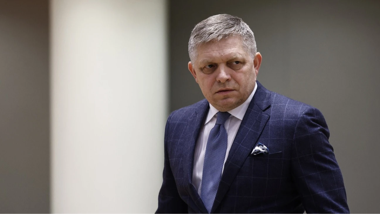 Роберт Фіцо під час відеозвернення